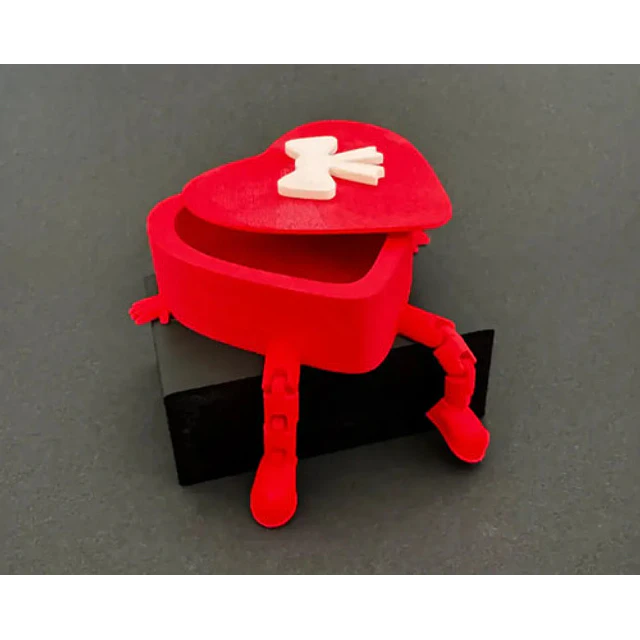 Caja De Amor Articulada - San Valentín