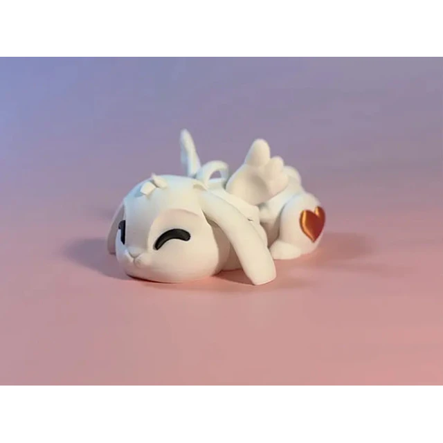Conejito Cupido- Llavero De San Valentín Articulado