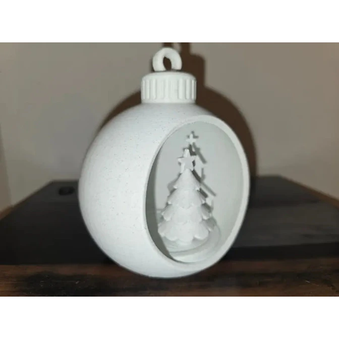 Adorno Para El Árbol De Navidad- Pueblo De Nieve 3