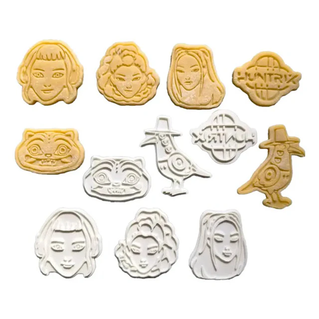 Cortadores De Galletas Estilo K-pop (pack 6 Un)
