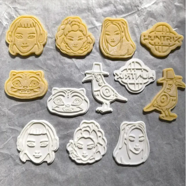 Cortadores De Galletas Estilo K-pop (pack 6 Un)