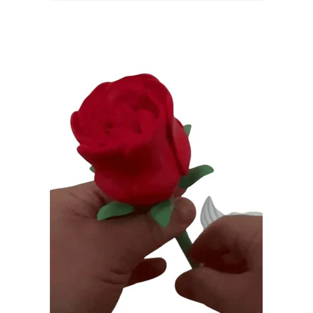 Decoración- Rosa Articulada Para San Valentín