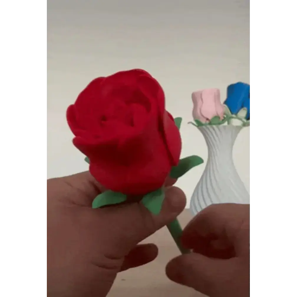 Decoración- Rosa Articulada Para San Valentín 2