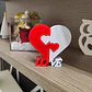 Corazón Partido Día De San Valentín - Miniatura 2