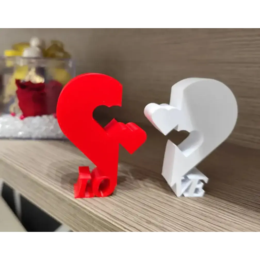 Corazón Partido Día De San Valentín 3