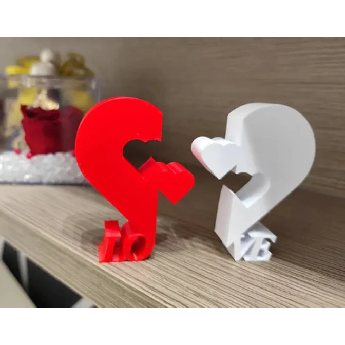 Corazón Partido Día De San Valentín 3