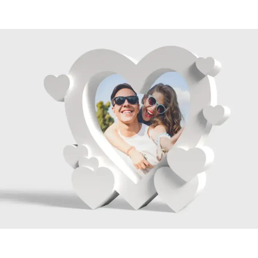 Marco De Fotos En Forma De Corazón - San Valentín