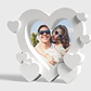 Marco De Fotos En Forma De Corazón - San Valentín - Miniatura 2
