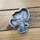 Cortador De Galletas Snoopy Corazón De San Valentín - Miniatura 2