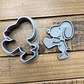 Cortador De Galletas Snoopy Corazón De San Valentín - Miniatura 4