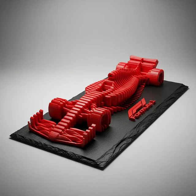 Escultura F1 En Capas
