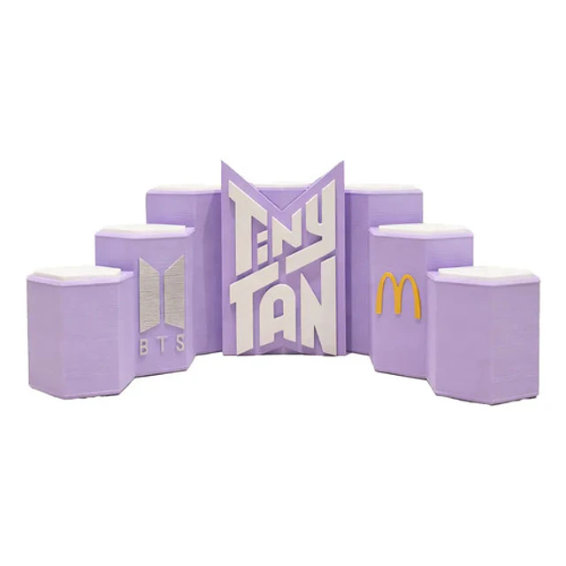 Soporte De Tiny Tan Bts (para Set Cajita Feliz)