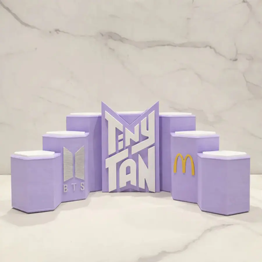 Soporte De Tiny Tan Bts (para Set Cajita Feliz)