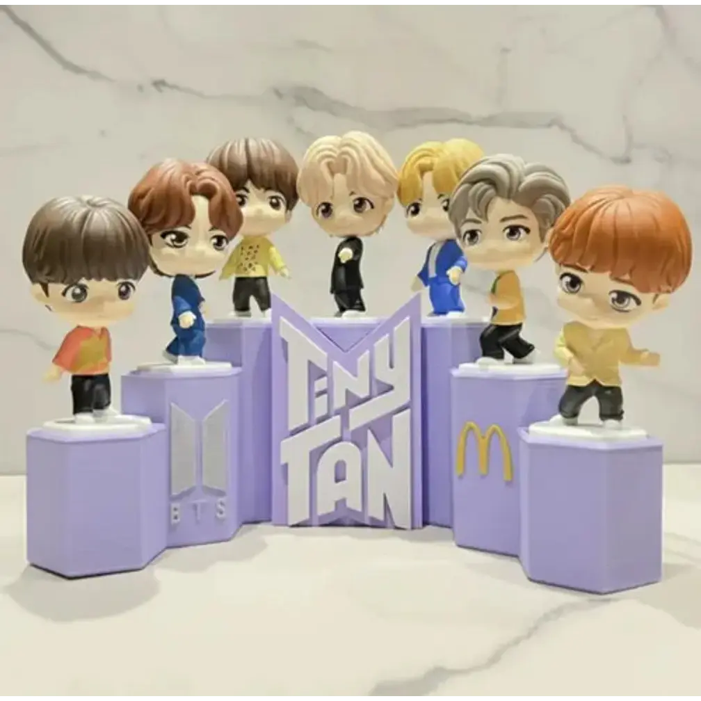 Soporte De Tiny Tan Bts (para Set Cajita Feliz) 3