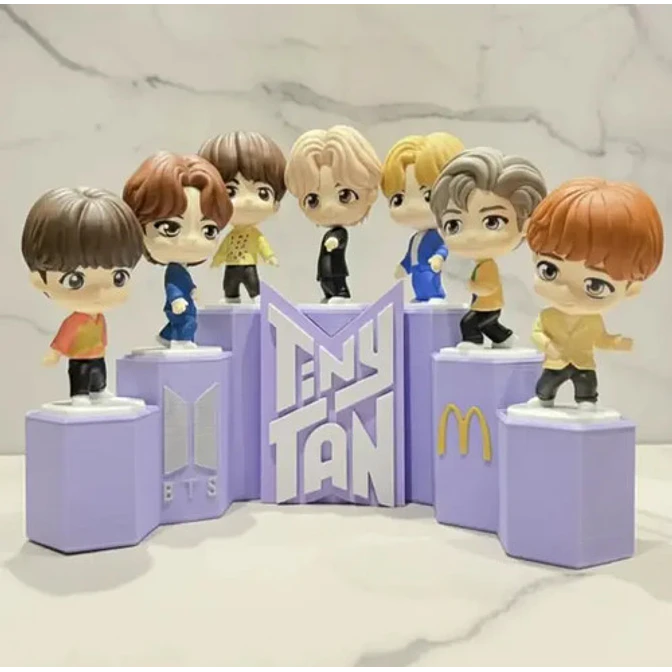 Soporte De Tiny Tan Bts (para Set Cajita Feliz) 3