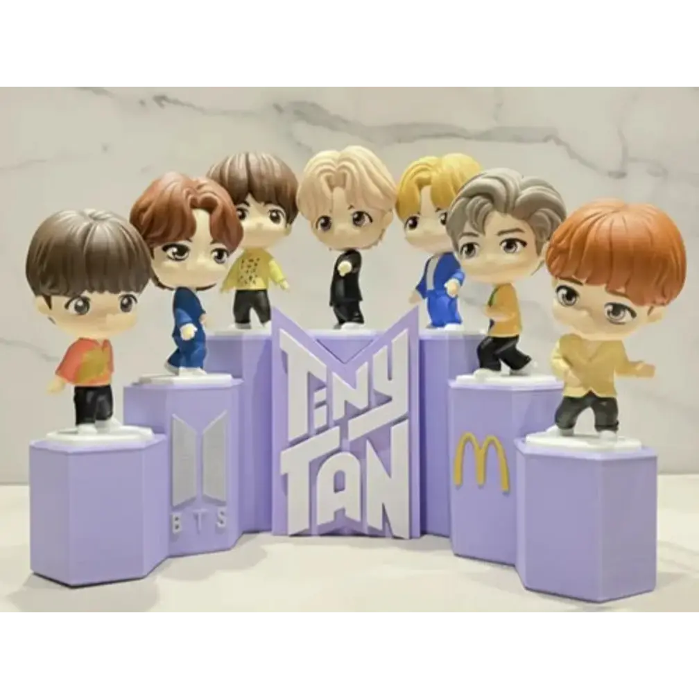 Soporte De Tiny Tan Bts (para Set Cajita Feliz) 4