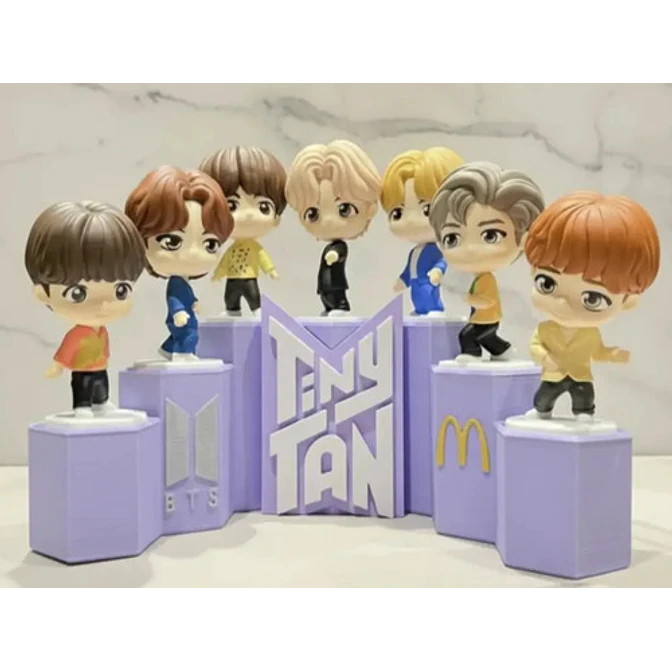 Soporte De Tiny Tan Bts (para Set Cajita Feliz) 4