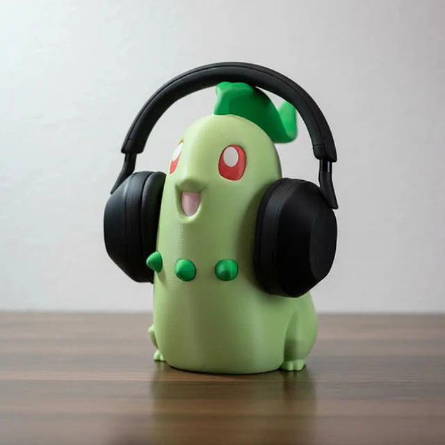 Figura Chikorita Soporte Para Auriculares