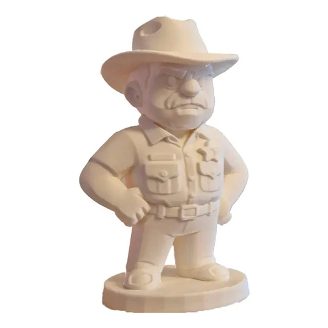 Figura Estatua Jim Hopper - Stranger Things
