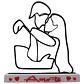 Pieza Decorativa San Valentín - Miniatura 1