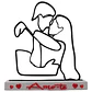 Pieza Decorativa San Valentín - Miniatura 2