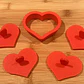 Cortador Y Sellos Galletas Amor - San Valentín (pack 4 Un) - Miniatura 2