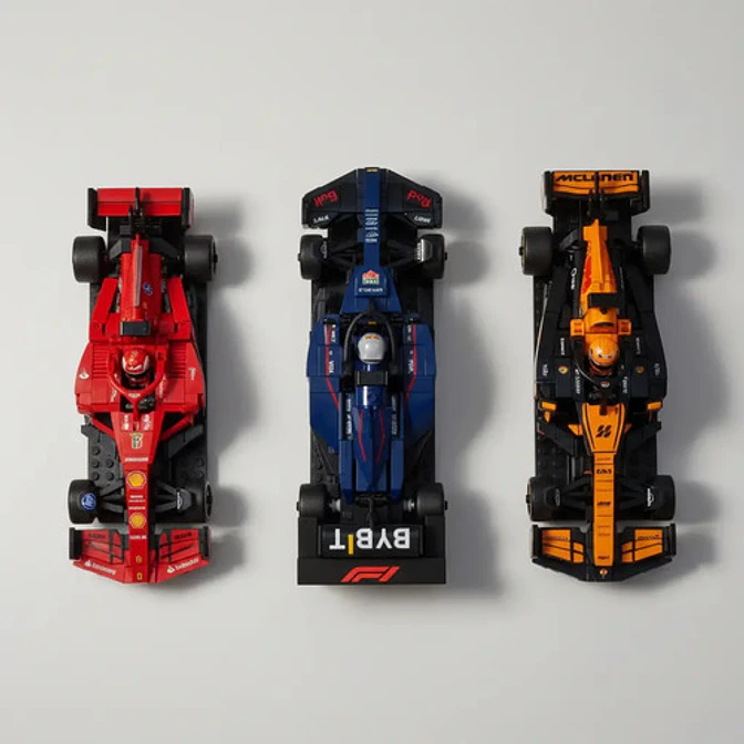 Soporte Vertical Legó F1 Pack De 3 6