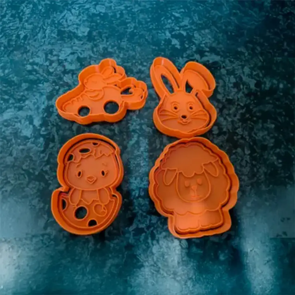 Cortadores De Galletas - Pascua (pack 4 Un) 3