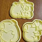 Cortadores Galletas Capibaras Amor- San Valentín (pack 3 Un) - Miniatura 3