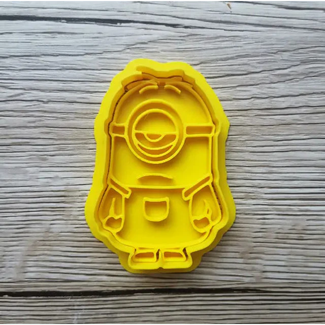 Pack De 4 Cortadores De Galletas Gru Minions