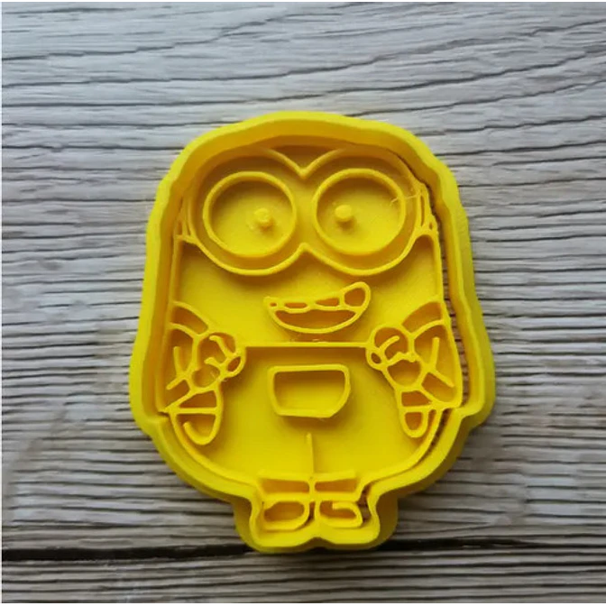 Pack De 4 Cortadores De Galletas Gru Minions 4