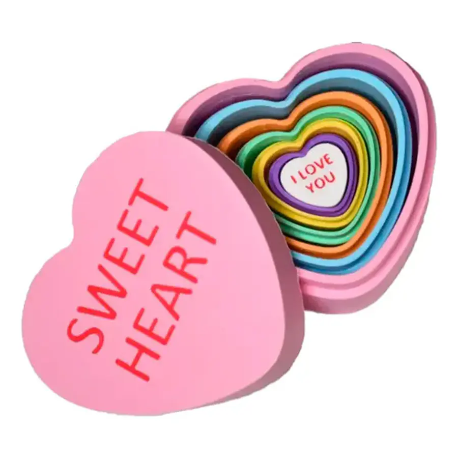 Decoración Corazones De Caramelo Para Regalo - San Valentín