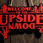 Letrero De Puerta Upside Down - Stranger Things - Miniatura 2