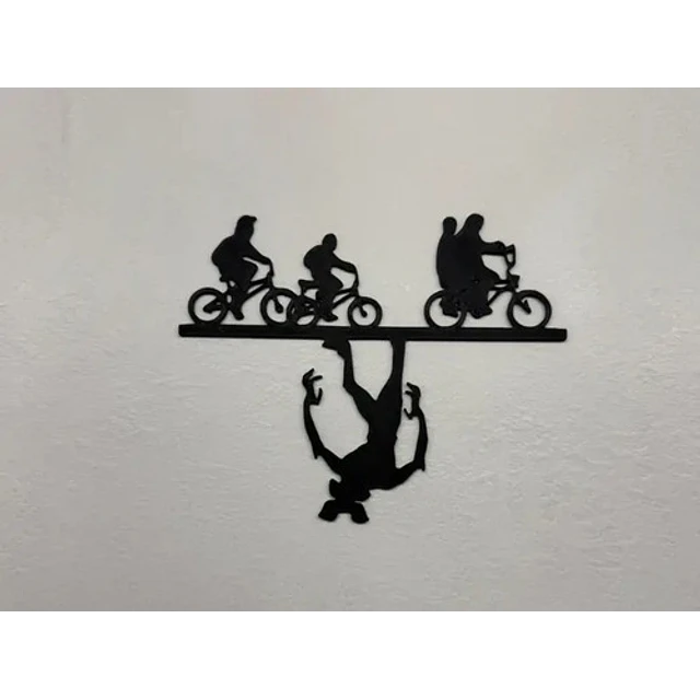Stranger Things - Arte De Pared Del Mundo Del Revés