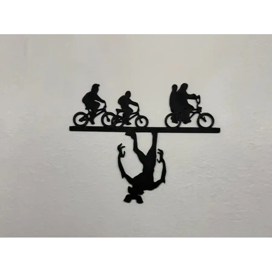 Stranger Things - Arte De Pared Del Mundo Del Revés
