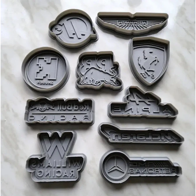 Cortadores De Galletas - Fórmula 1 (pack 10 Un) 2