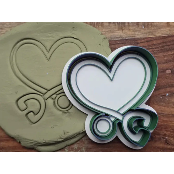 Cortador De Galleta De Estetoscopio Corazón Enfermera Médico 1