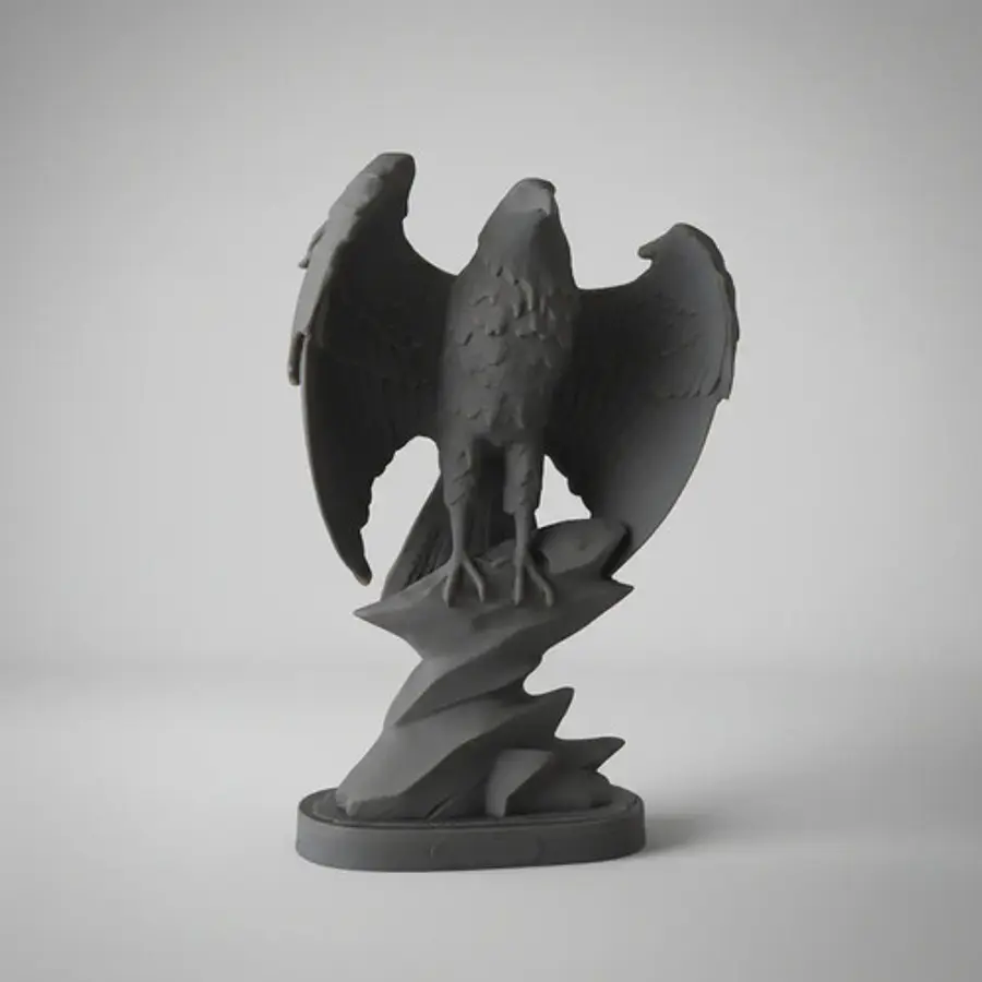 Escultura De Águila Real