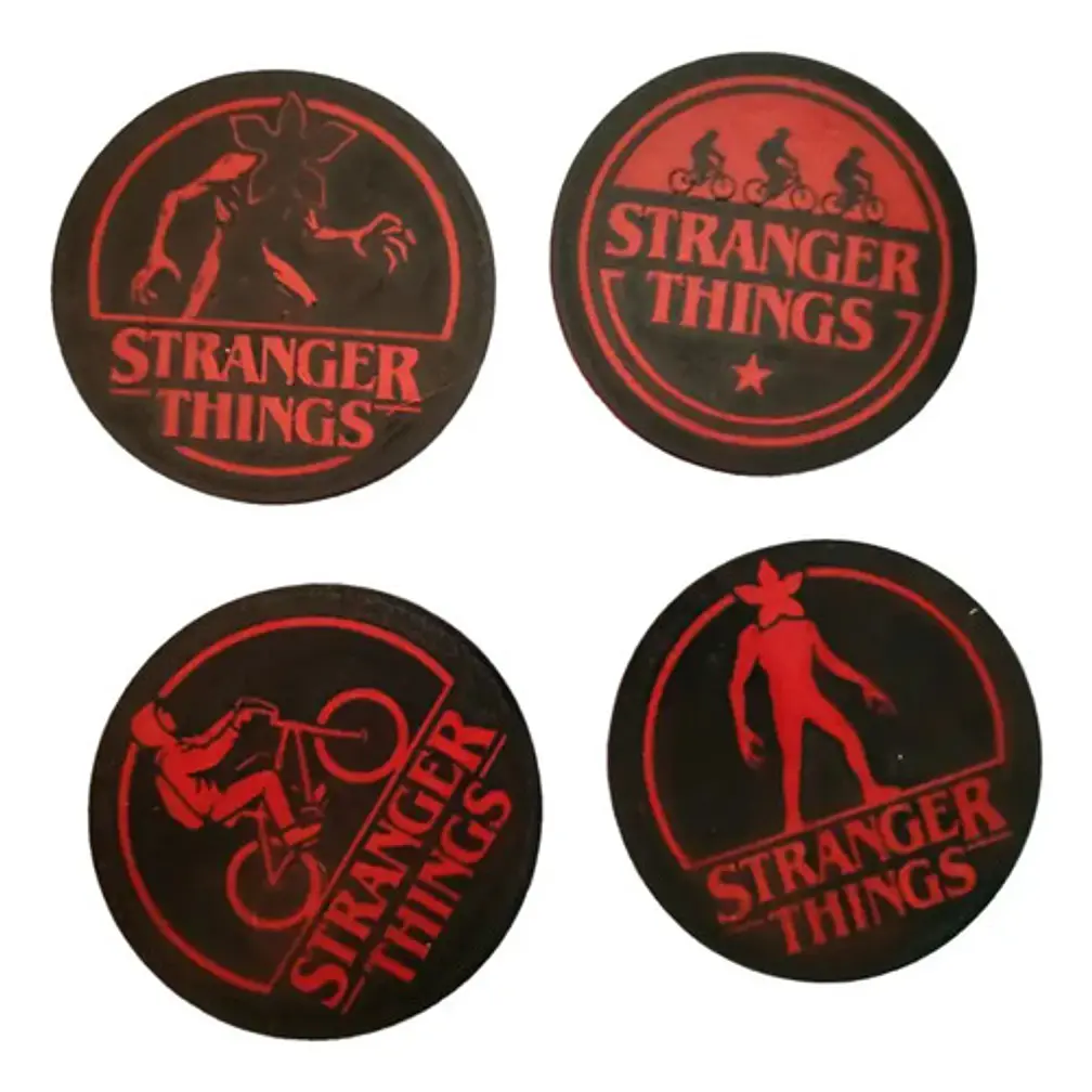 Posavasos - Stranger Things (pack 4 Un) 1