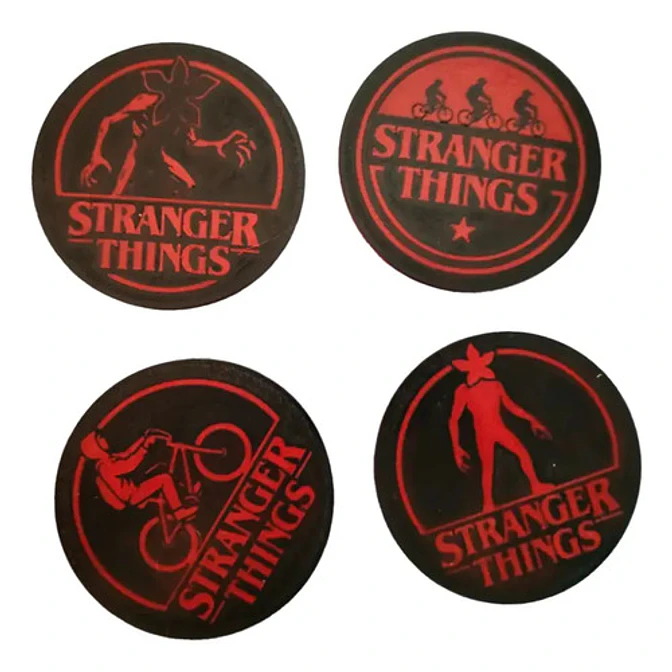 Posavasos - Stranger Things (pack 4 Un) 1