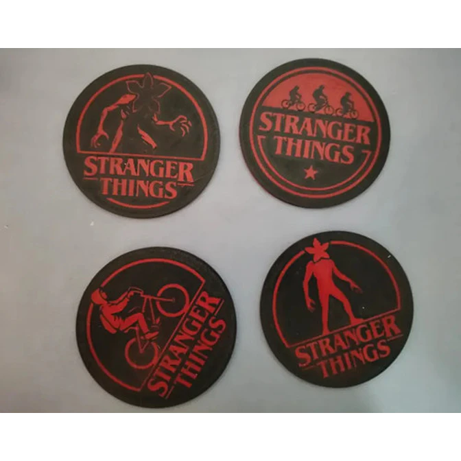 Posavasos - Stranger Things (pack 4 Un) 2