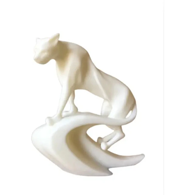 Escultura- Leopardo De La Selva