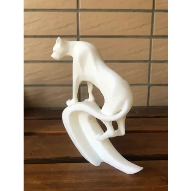 Escultura- Leopardo De La Selva