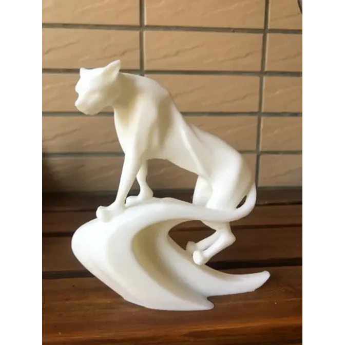 Escultura- Leopardo De La Selva 3