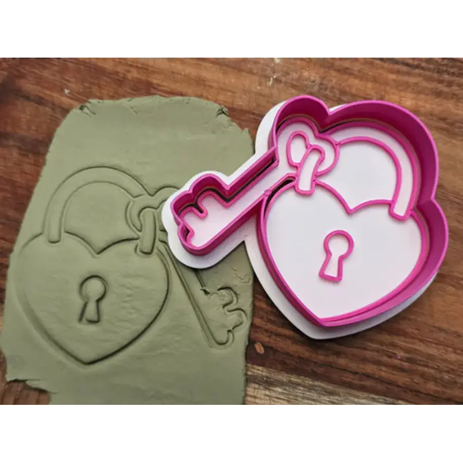 Sello Cortador De Galletas De San Valentín Candado