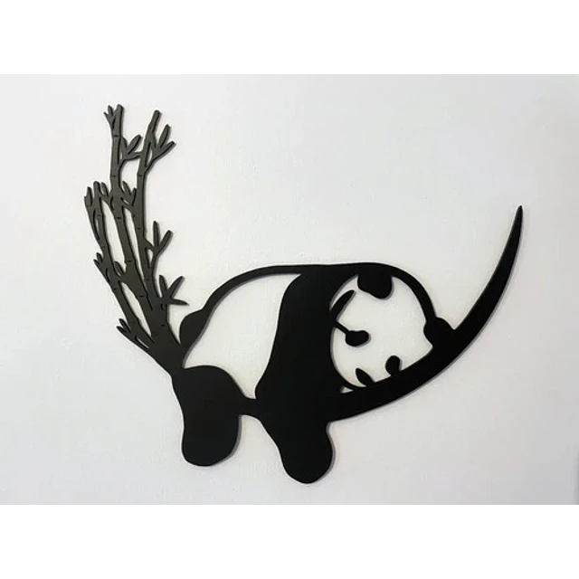 Decoración De Pared- Panda Durmiente