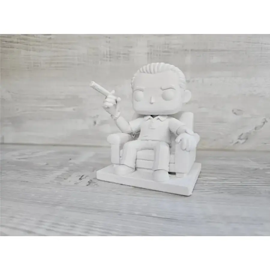 Tony Soprano En El Sofá Chibi