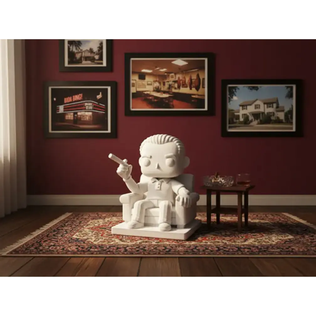 Tony Soprano En El Sofá Chibi 2