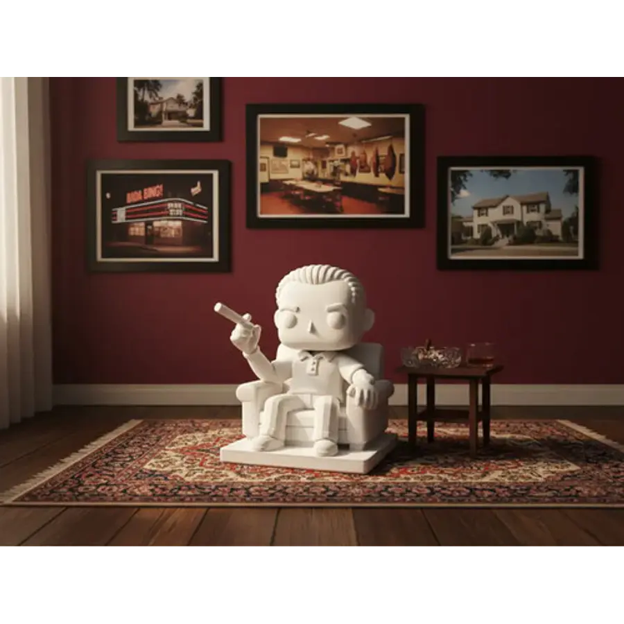 Tony Soprano En El Sofá Chibi