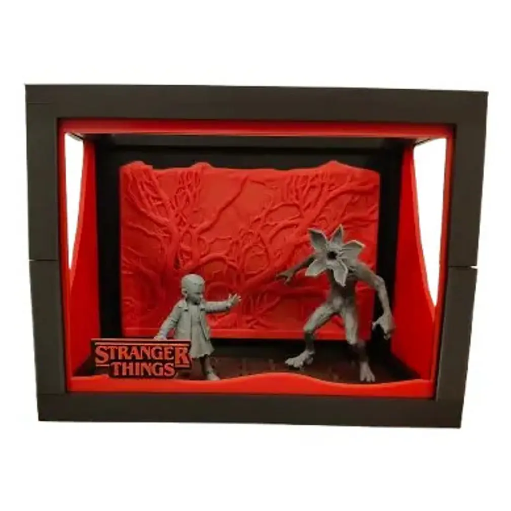 Diorama De Stranger Things  Eleven Y Demogorgon 1